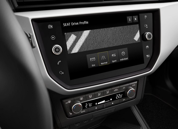 SEAT Ibiza - Driving profile selector