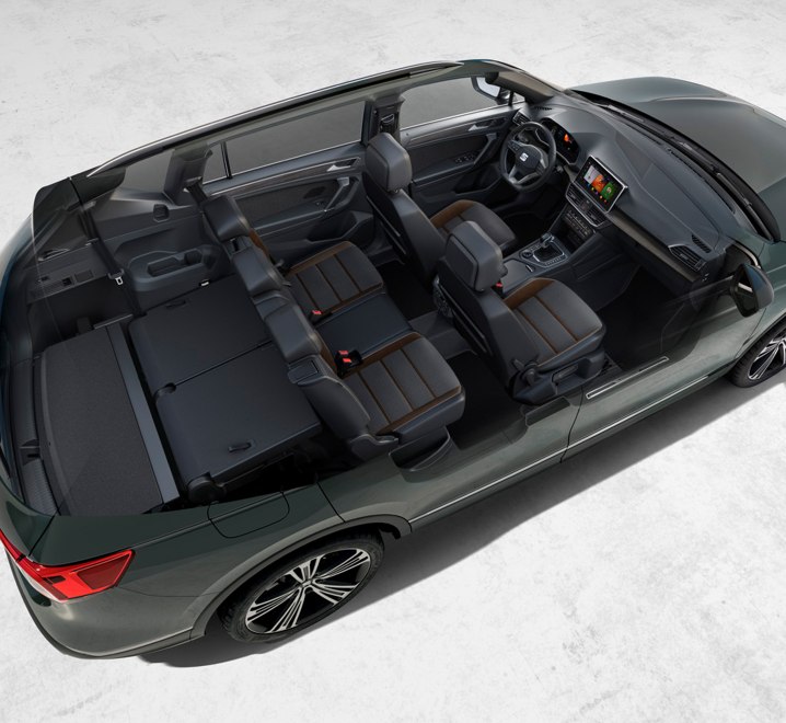 SEAT Tarraco large SUV seat modularity